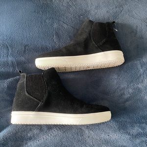 blonde waterproof booties